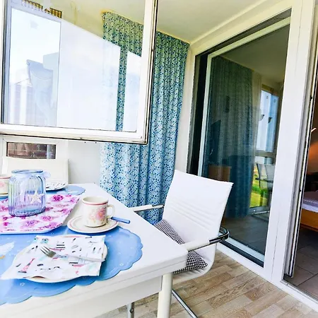 Ferienwohnung Haus Horizont H14B Cuxhaven Exterior foto