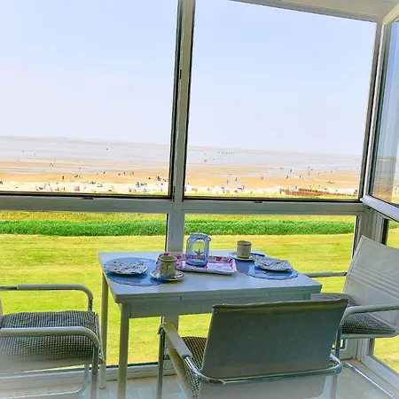 Ferienwohnung Haus Horizont H14B Cuxhaven Exterior foto